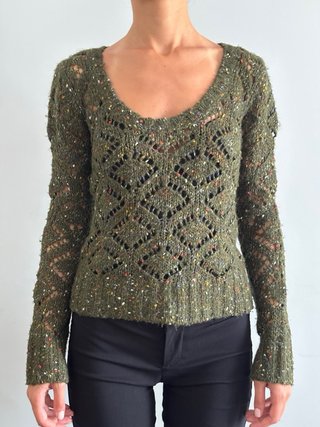 Jersey Dolce & Gabbana verde XS