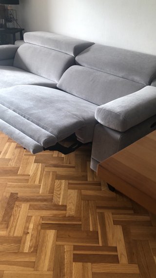 Sofá de 3 plazas gris