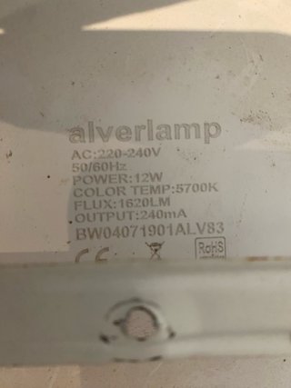 3 Focos LED Redondos Luz Fría