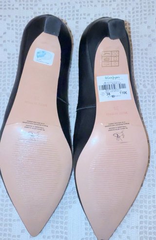 Zapatos tacón negros Angel Alarcon
