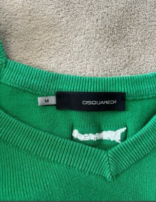 Camiseta Dsquared2 verde Talla M