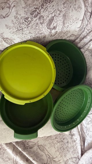 Vaporera Tupperware Verde