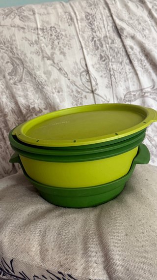 Vaporera Tupperware Verde