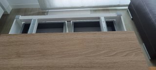 Mesa camarera de cocina/despensa con ruedas