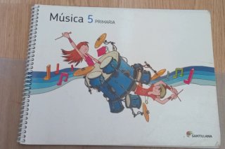 Libro Música 5 Primaria Santillana