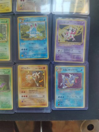 Lotte Cartas Pokémon Japonesas Vintage Holo
