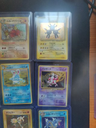 Lotte Cartas Pokémon Japonesas Vintage Holo