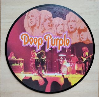 Vinile 33 giri da parete omaggio ai Deep Purple