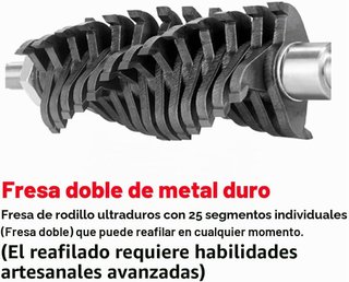 Fresadora Hormigón XIIW 1600W 4000 RPM