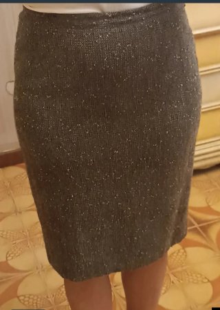 Tailleur Luisa Spagnoli lana bouclé tg.44 Italia