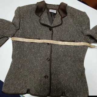 Tailleur Luisa Spagnoli lana bouclé tg.44 Italia