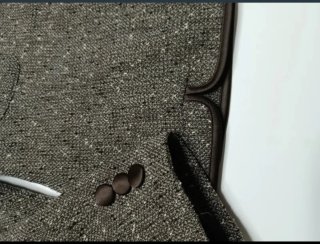 Tailleur Luisa Spagnoli lana bouclé tg.44 Italia