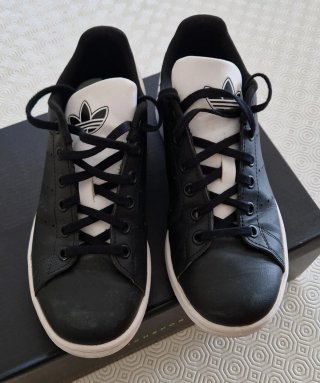 Adidas Stan Smith J Negro/Blanco