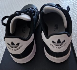Adidas Stan Smith J Negro/Blanco