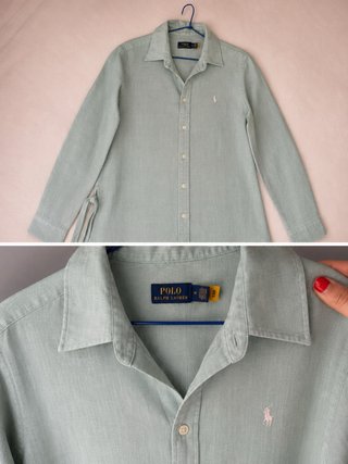Vestido Polo Ralph Lauren Verde Talla M