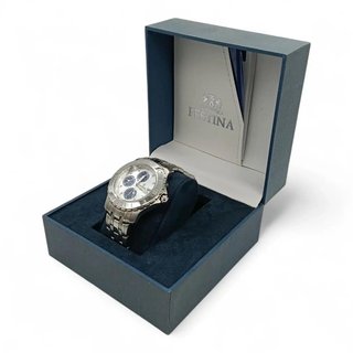 RELOJ FESTINA CRONOGRAFO 160662 CORREA METALICA CON CAJA