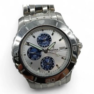 RELOJ FESTINA CRONOGRAFO 160662 CORREA METALICA CON CAJA