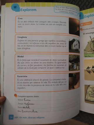 Pack libros 3° Primaria Maristes Sants en  Catalán