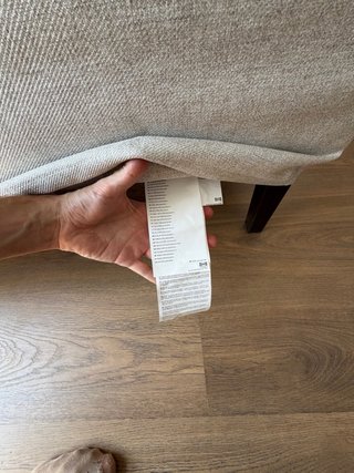 Sofá IKEA 2 plazas beige tela NUEVO