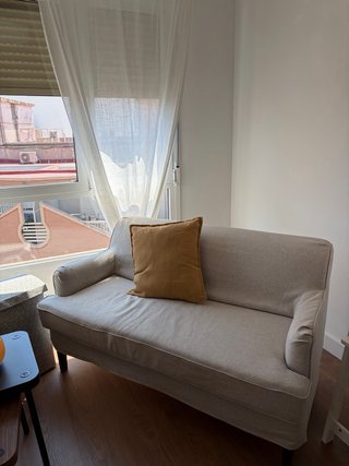 Sofá IKEA 2 plazas beige tela NUEVO