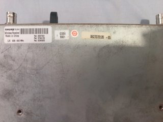 Micrófono Shure SLX4
