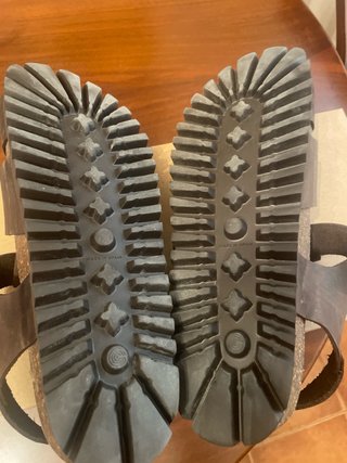 Sandalias Genuins Piel Marrón Hombre