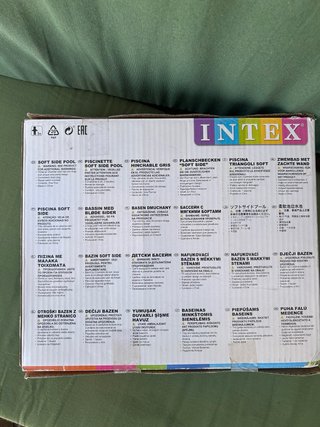 Piscina Intex inflável Nueva a estrenar