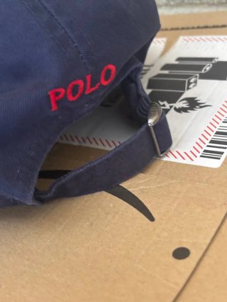 Cappello Ralph Lauren blu e rosso