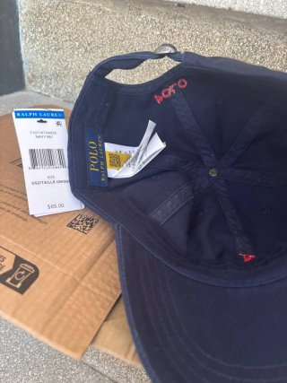 Cappello Ralph Lauren blu e rosso