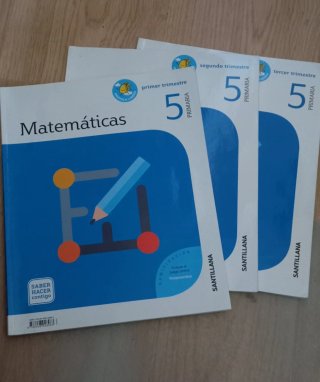 Libro matemáticas 5 primaria Santillana