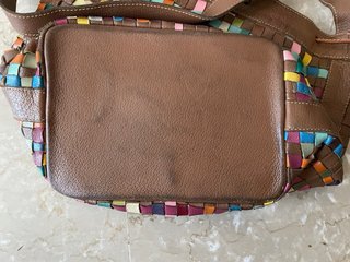 Borsa più portafogli pelle intrecciata PIERO GUIDI