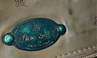 Borsa più portafogli pelle intrecciata PIERO GUIDI