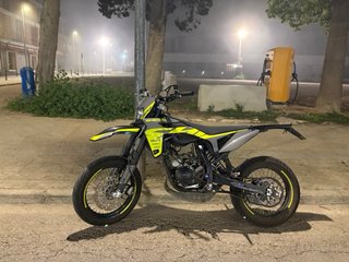 Sherco Supermotard Gris y Amarillo