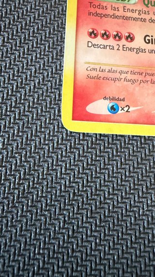 Carta Pokémon Charizard Nv.76 Frente tormentoso