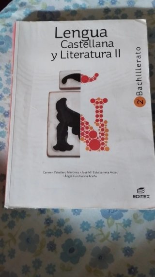 Lengua Castellana y Literatura II 2º Bachillerato