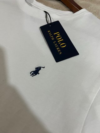 Camiseta Polo Ralph Lauren Blanca Talla M