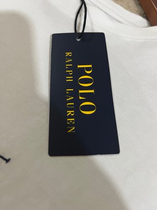 Camiseta Polo Ralph Lauren Blanca Talla M