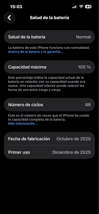 iPhone 16e Negro