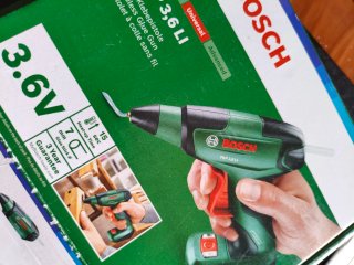 Pistola de pegamento Bosch PKP 3,6 LI