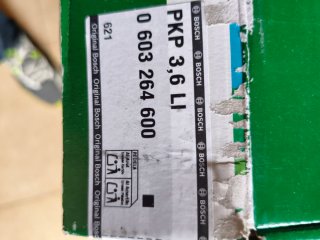 Pistola de pegamento Bosch PKP 3,6 LI