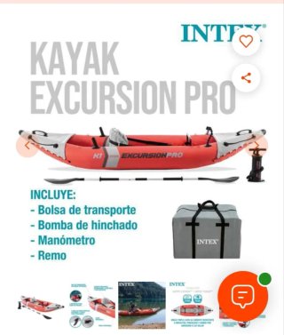 Kayak Intex Excursion Pro inflable
