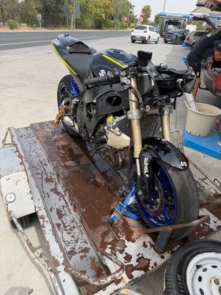 Suzuki GSXR 600 2007 Negra