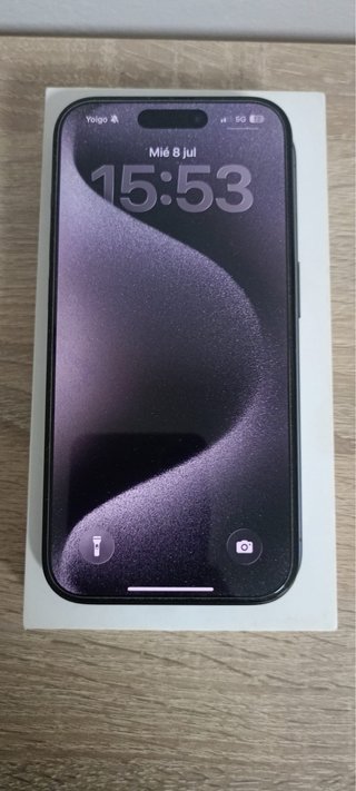 iPhone 15 Pro 128GB Negro