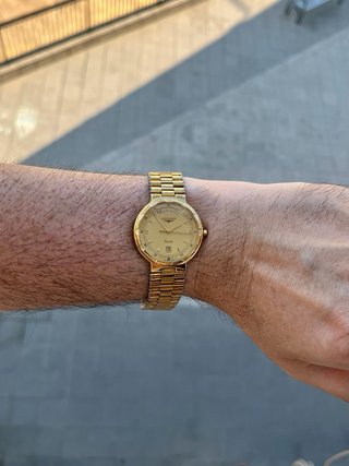 Reloj Longines Conquest L163.2 Vintage Gold *1992*