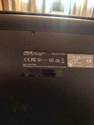 Ordenador portátil Asus Plata y Negro