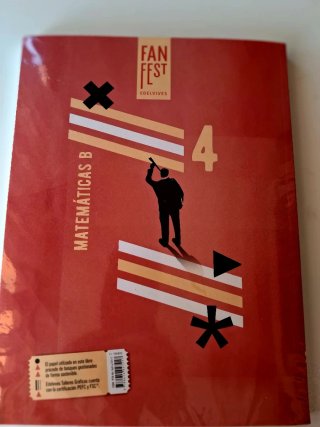 Libro Matemáticas 4 ESO NUEVO Proyecto: FanFest