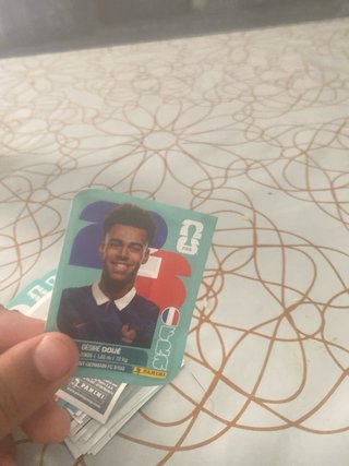 Cartas Mundial Panini (Nico Paz, Haaland, Doué las