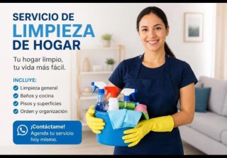 Servicio de limpieza de hogar