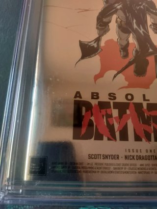 Absolute Batman #1 Javier Fernandez Akira comic