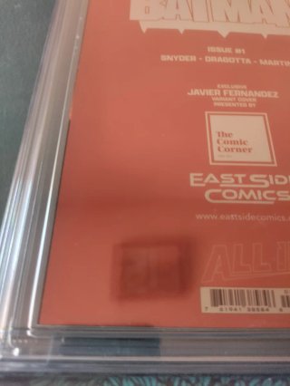 Absolute Batman #1 Javier Fernandez Akira comic